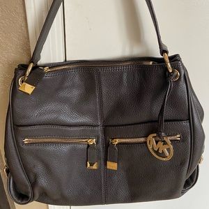 Dark Brown Michael Kora Hobo